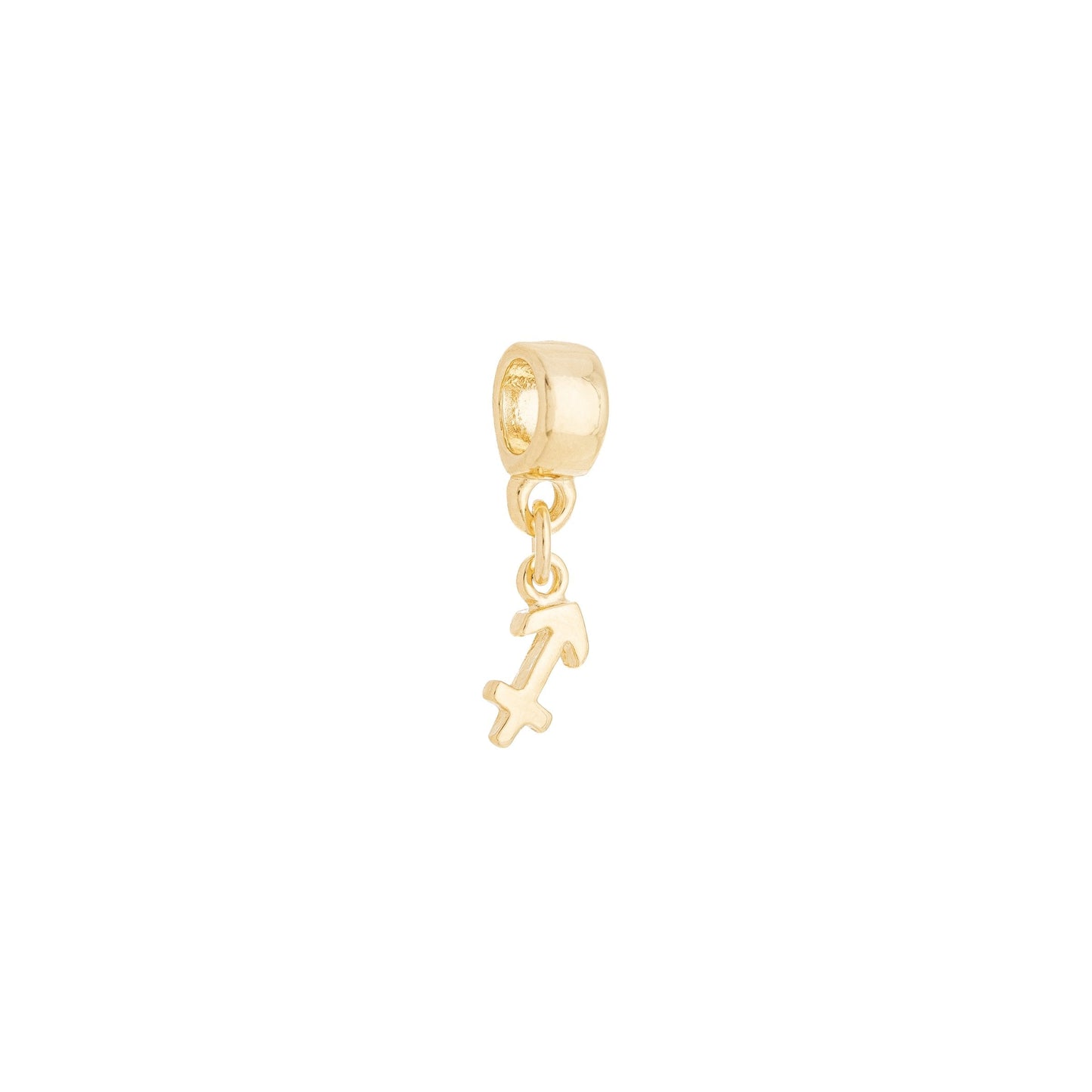 Berloque de signos banhado a ouro 18k - Biju & Cia.