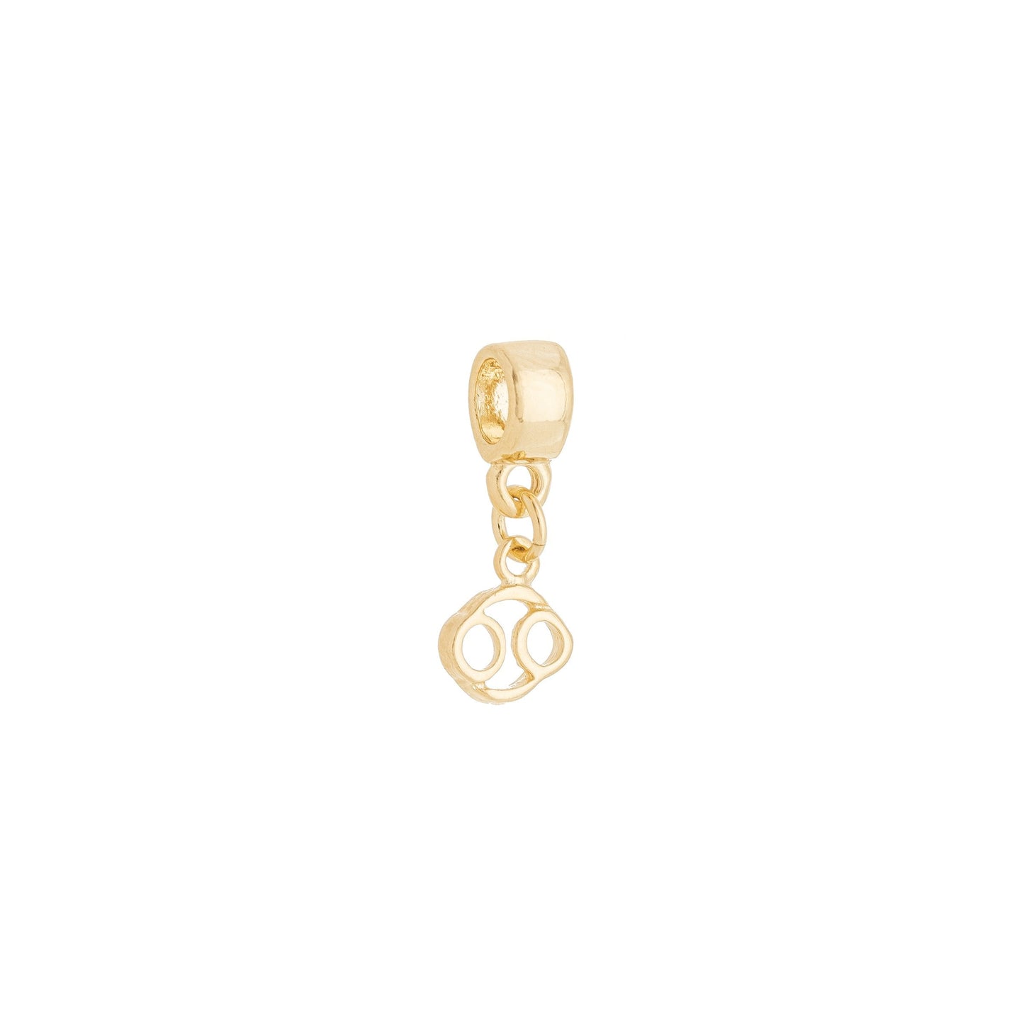 Berloque de signos banhado a ouro 18k - Biju & Cia.