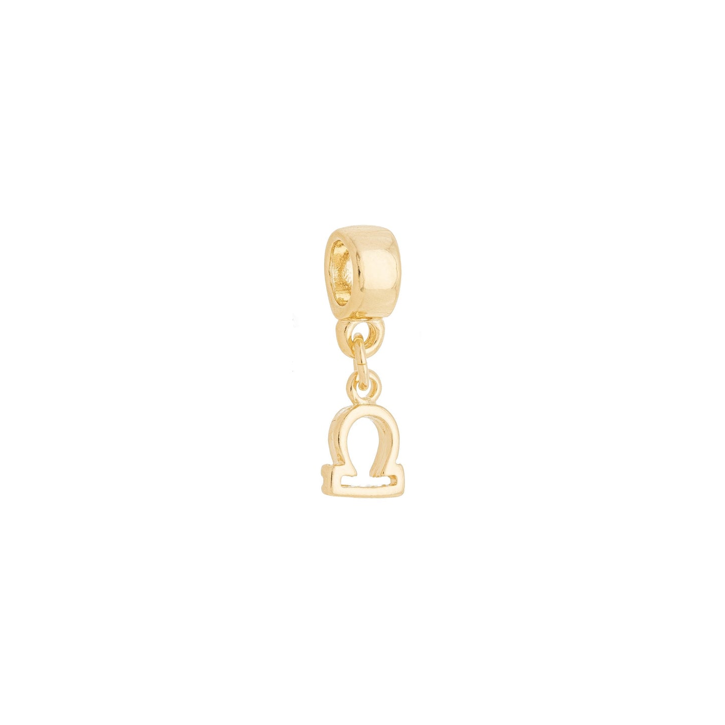 Berloque de signos banhado a ouro 18k - Biju & Cia.