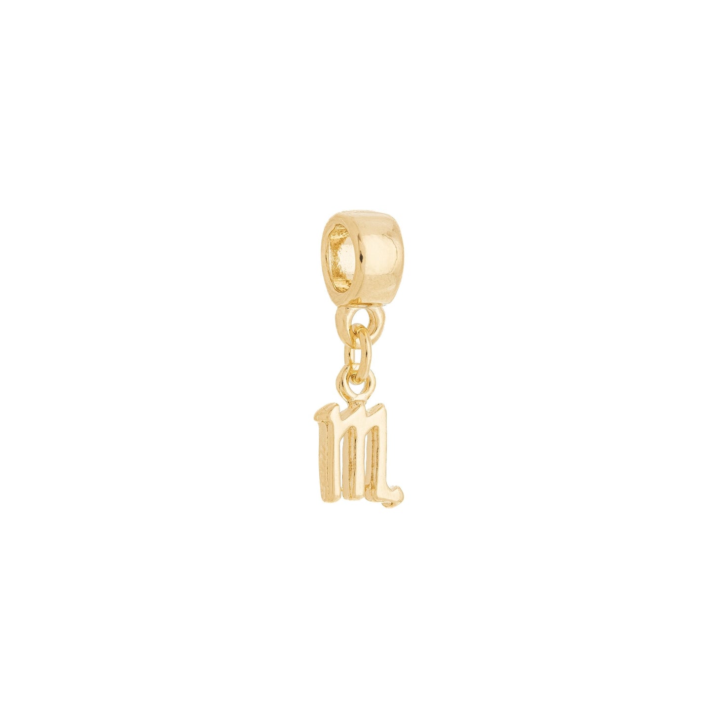 Berloque de signos banhado a ouro 18k - Biju & Cia.