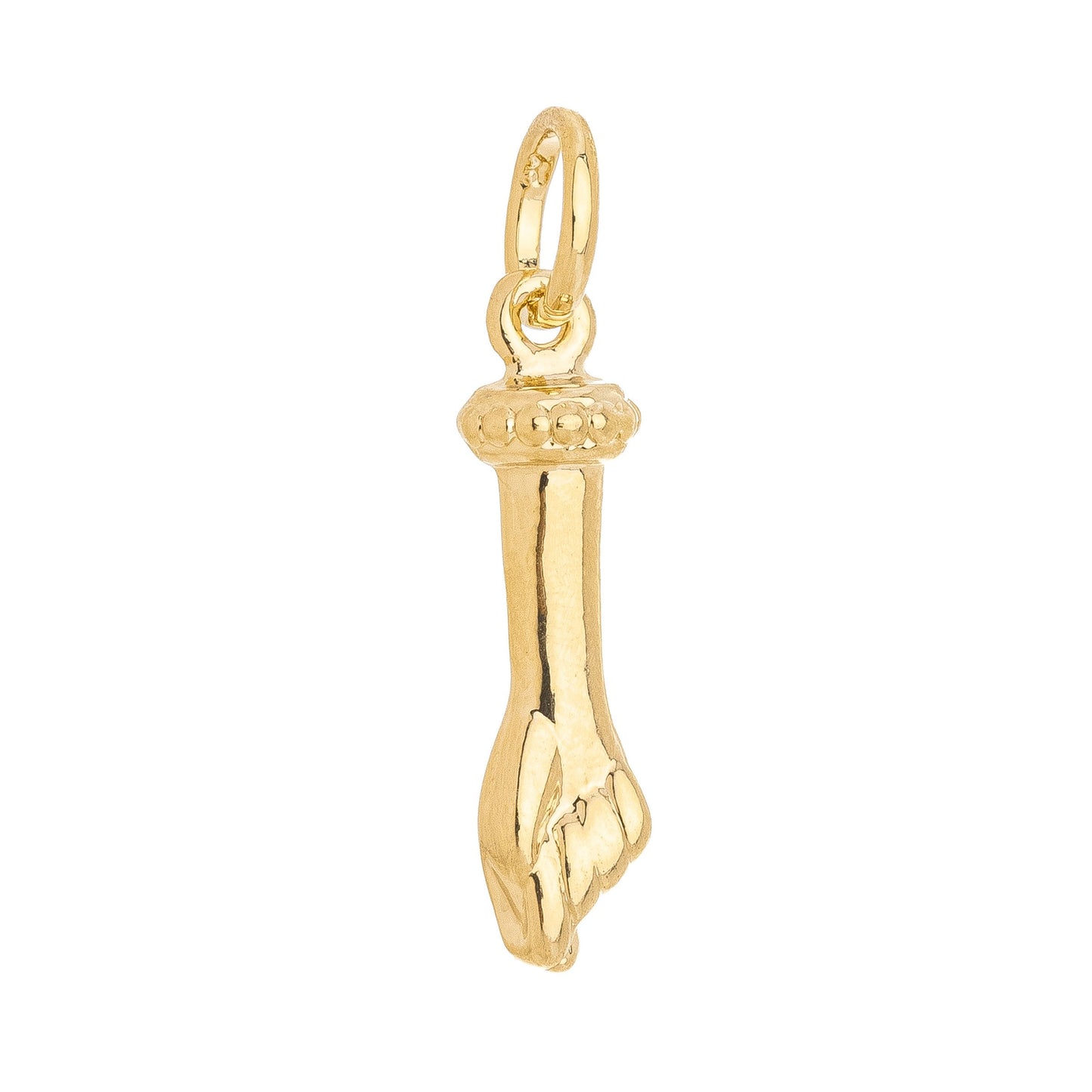 Pingente figa banhado a ouro 18k - Biju & Cia.