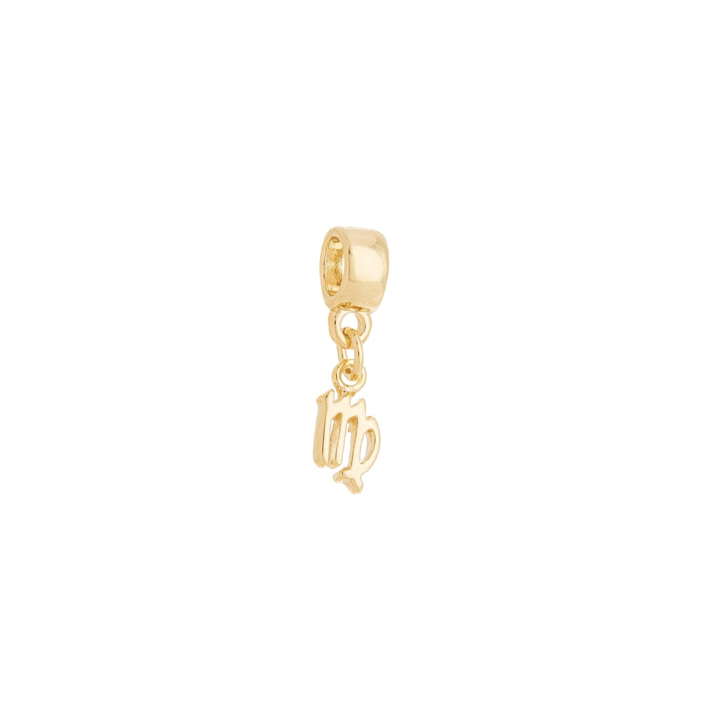 Berloque de signos banhado a ouro 18k - Biju & Cia.