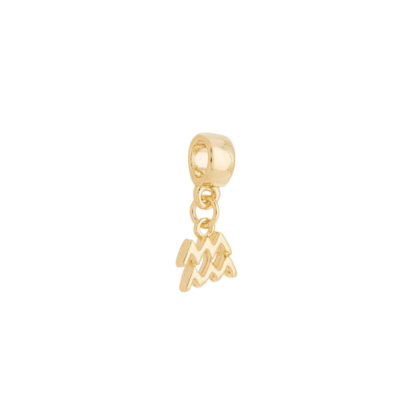 Berloque de signos banhado a ouro 18k - Biju & Cia.