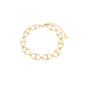 Pulseira navetes com zircônias banhada a ouro 18k - Biju & Cia.