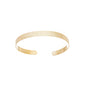 Bracelete trabalhado banhado a ouro 18k - Biju & Cia.