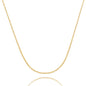 Corrente 45 cm banhada a ouro 18k - Biju & Cia.