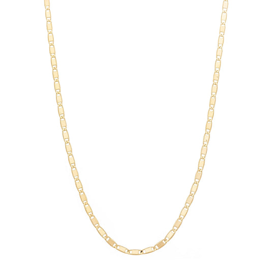 Corrente de 60 cm banhada a ouro 18k - Biju & Cia.