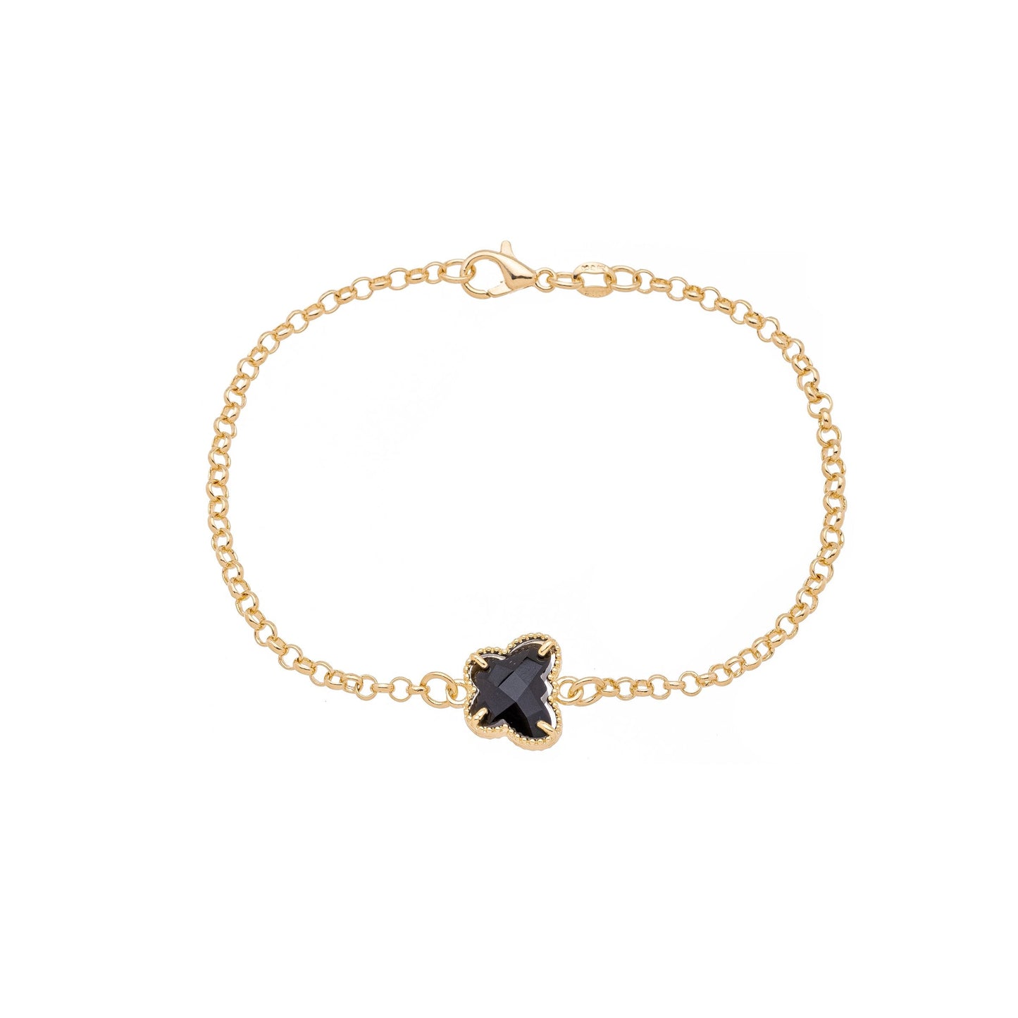 Pulseira de borboleta banhada a ouro 18k - Biju & Cia.