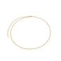 Choker corações banhada a ouro 18k - Biju & Cia.
