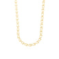 Gargantilha choker lisa banhada a ouro 18k - Biju & Cia.