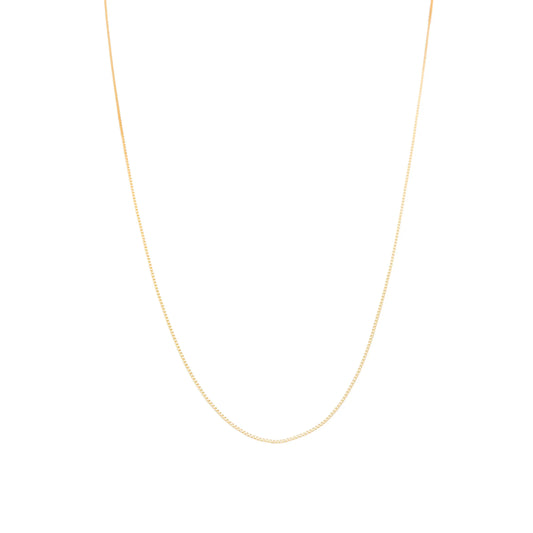 Corrente veneziana 60 cm banhada a ouro 18k - Biju & Cia.