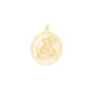 Pingente de São Jorge banhado a ouro 18k - Biju & Cia.
