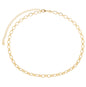 Choker elos banhada a ouro 18k - Biju & Cia.