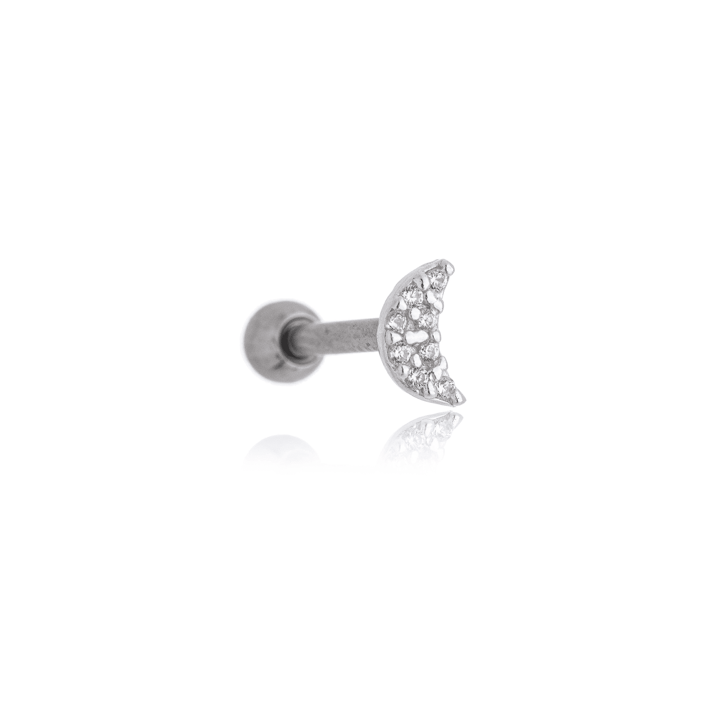 Piercing Lua em prata 925