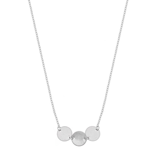 Gargantilha choker de medalhas em aço inox - Biju & Cia.