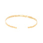 Choker de aro amassado banhado a ouro 18k - Biju & Cia.