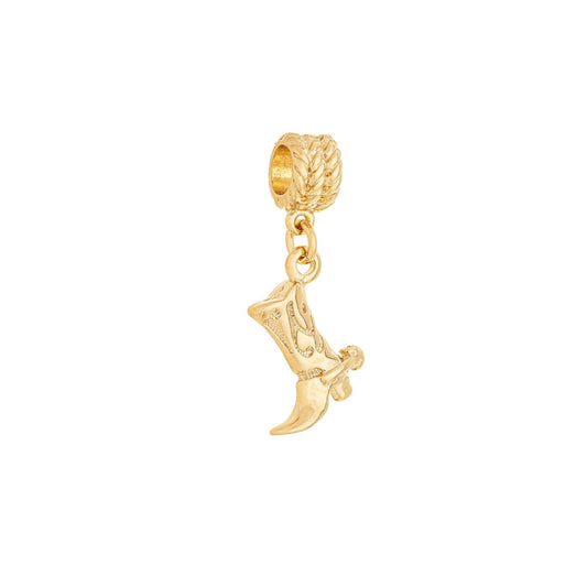 Berloque bora country banhado a ouro 18k - Biju & Cia.