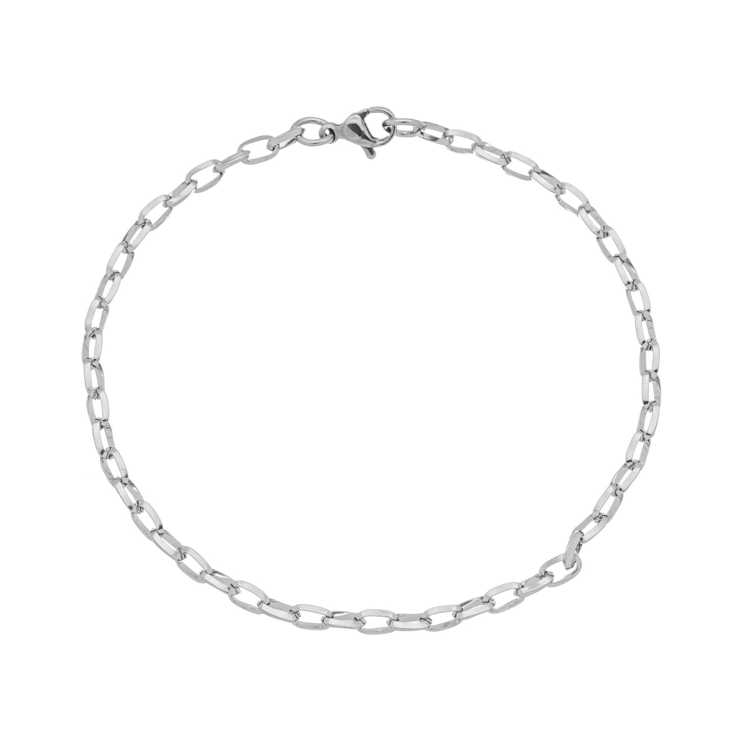 Pulseira em aço inox - Biju & Cia.