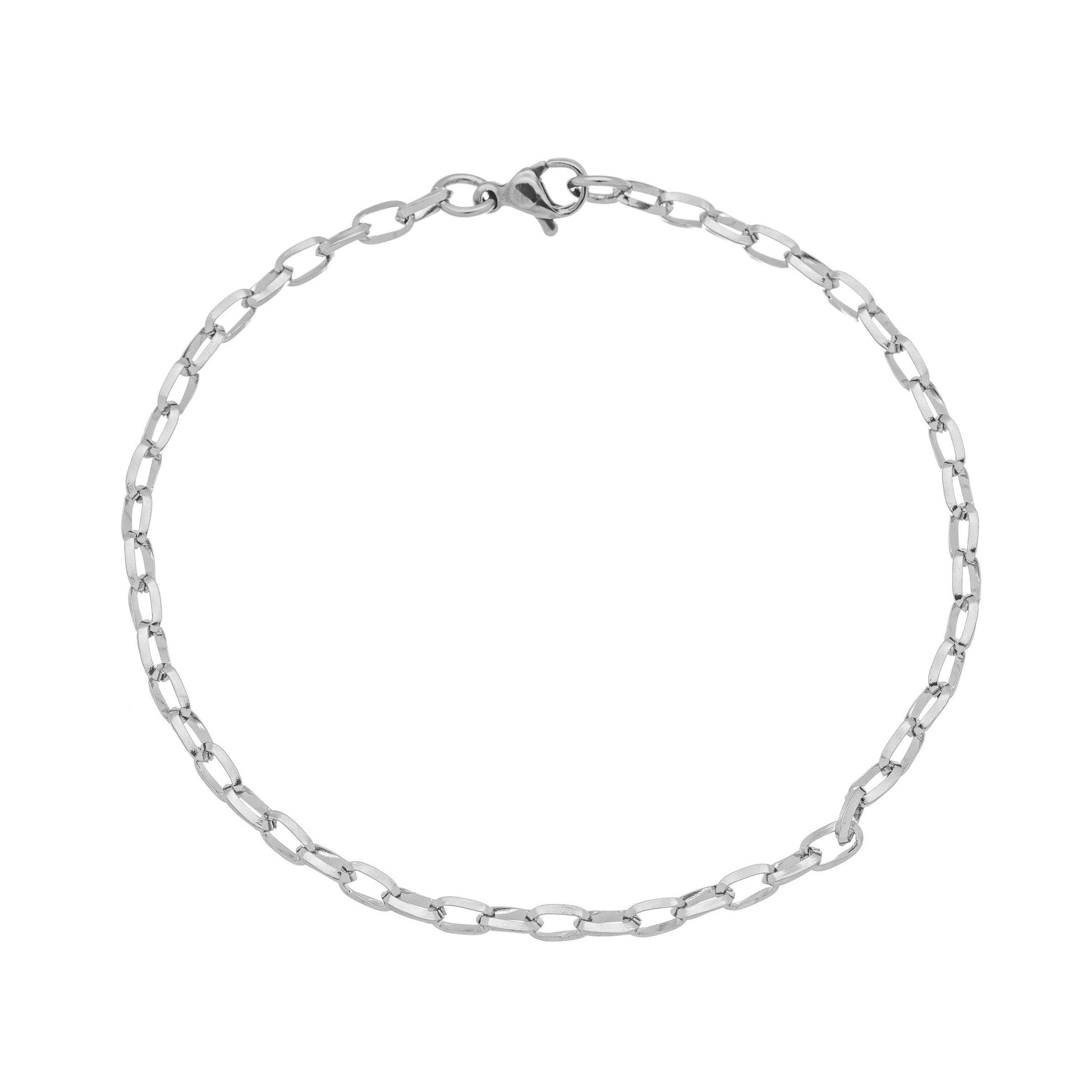 Pulseira em aço inox - Biju & Cia.