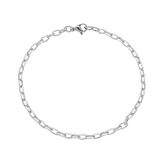 Pulseira em aço inox - Biju & Cia.
