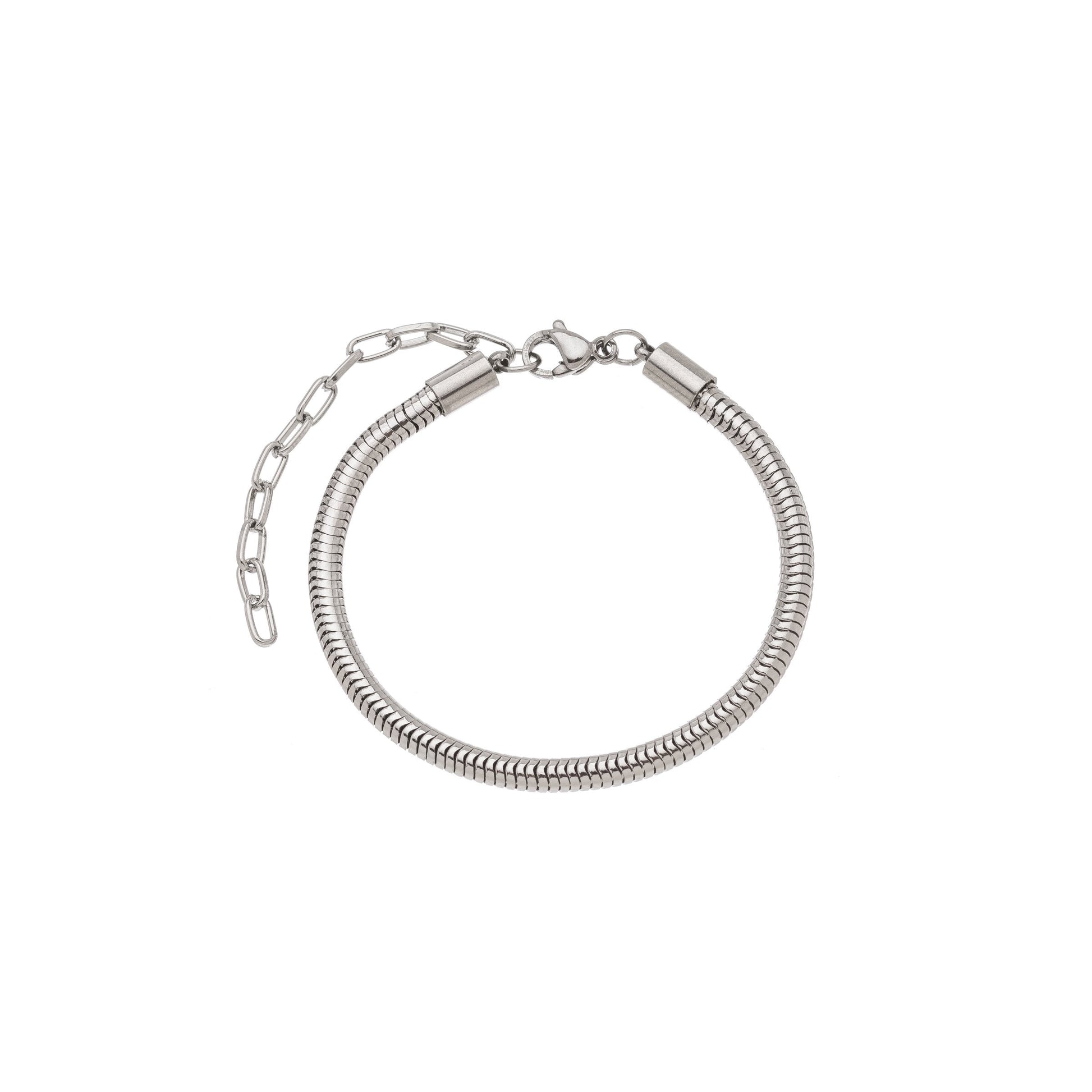 Pulseira viva infantil em aço inox - Biju & Cia.
