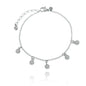 Pulseira de bolinhas em aço inox - Biju & Cia.