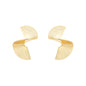 Brinco trabalhado banhado a ouro 18k - Biju & Cia.