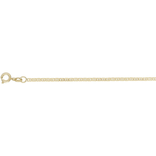 Corrente 60 cm banhada a ouro 18k - Biju & Cia.