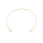 Bracelete com zircônias banhado a ouro 18k - Biju & Cia.