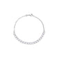 Pulseira com zircônia em aço inox - Biju & Cia.