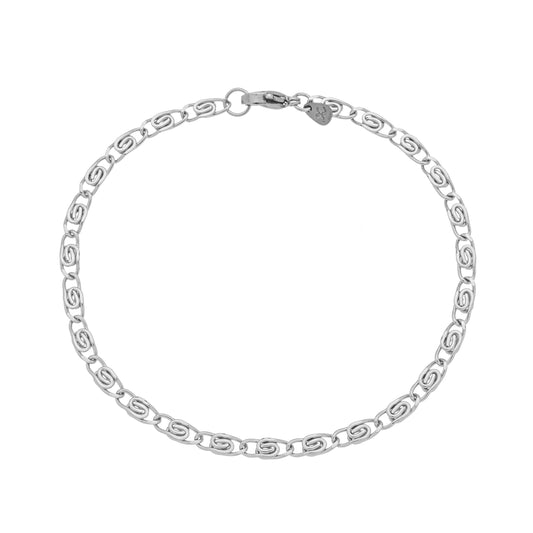 Pulseira em aço inox - Biju & Cia.