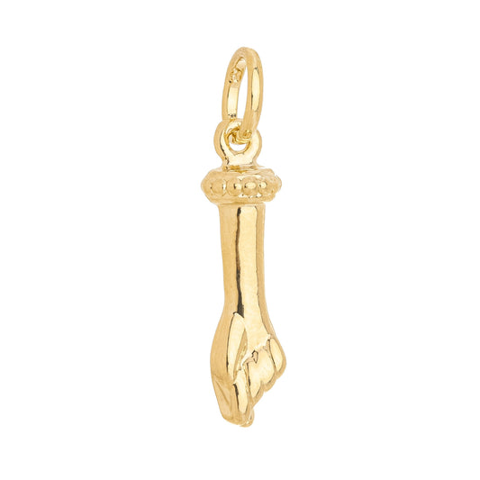 Pingente figa banhado a ouro 18k - Biju & Cia.