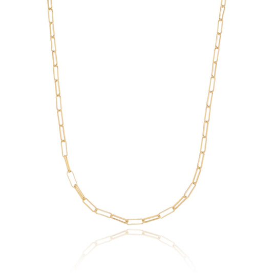 Corrente cartier banhada a ouro 18k - Biju & Cia.