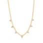 Choker com triângulos de zircônia banhada a ouro 18k - Biju & Cia.