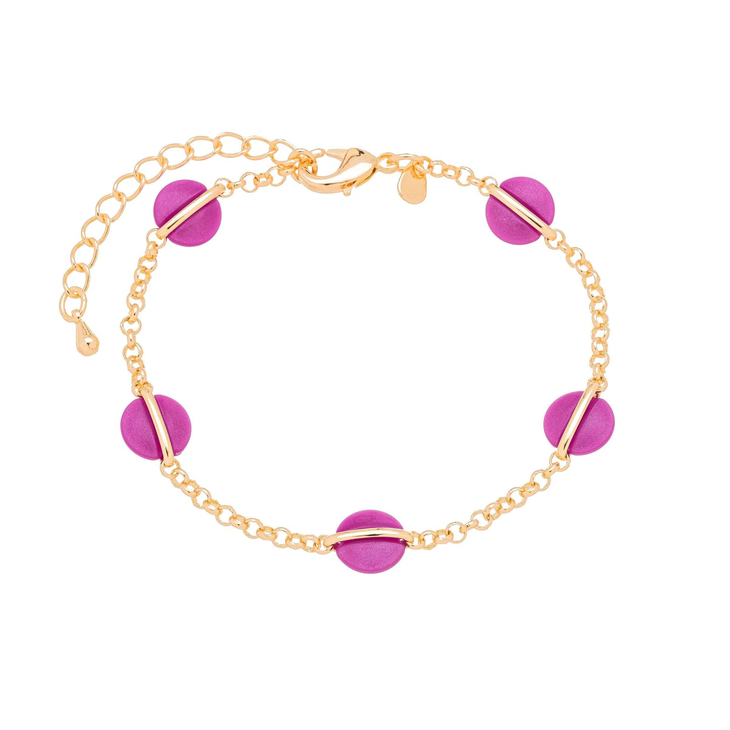Pulseira banhada a ouro 18k - Biju & Cia.