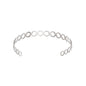 Bracelete vazado em aço inox