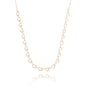 Gargantilha choker corações banhada em ouro 18k - Biju & Cia.