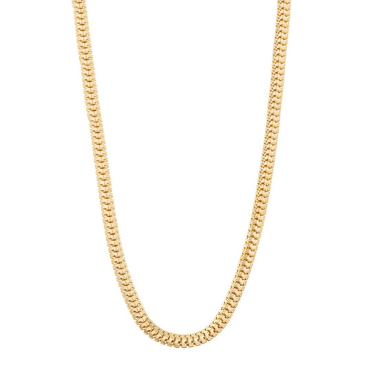 Choker telada banhada a ouro 18k