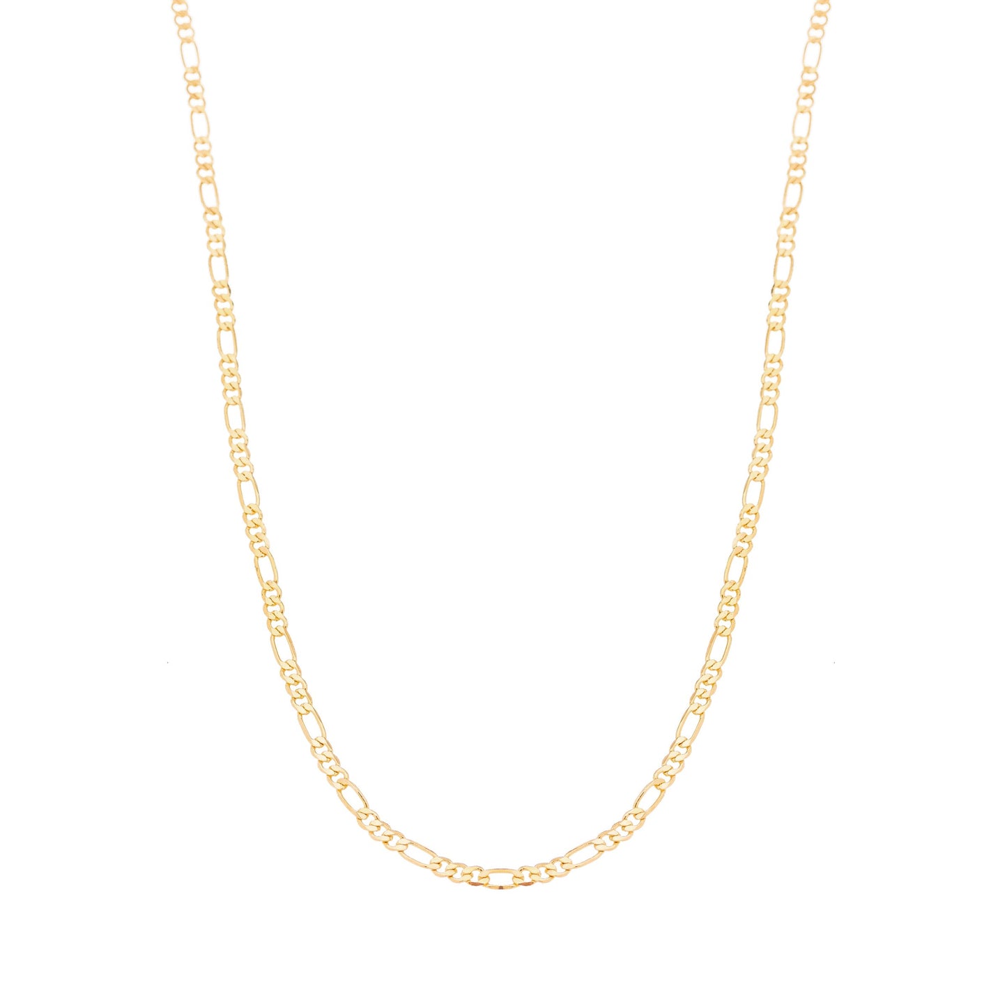 Corrente masculina infantil banhada a ouro 18k - Biju & Cia.