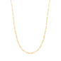 Corrente masculina infantil banhada a ouro 18k - Biju & Cia.