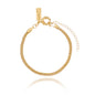 Pulseira viva com fecho boia banhada a ouro 18k - Biju & Cia.