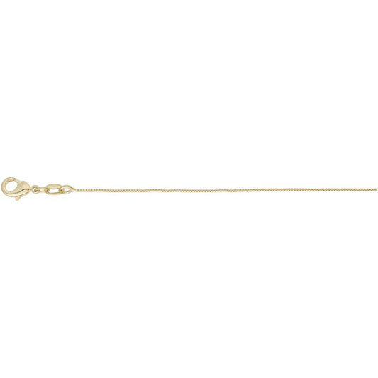 Corrente micro veneziana banhada a ouro 18k - Biju & Cia.