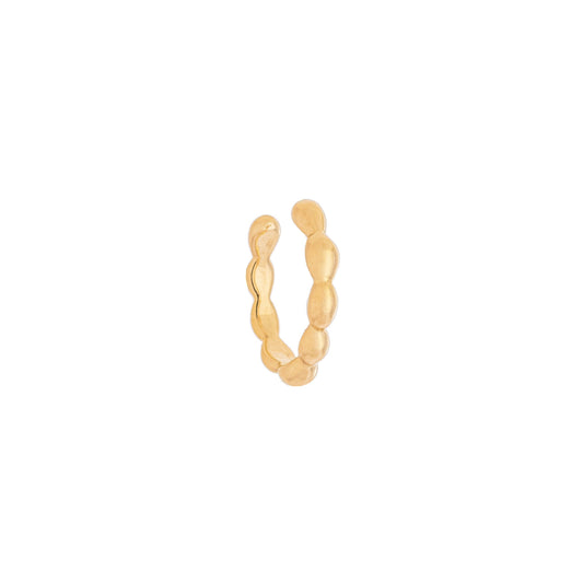 Piercing fake liso banhado a ouro 18k - Biju & Cia.