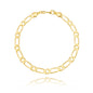 Pulseira grumet 10mm banhado a ouro 18k - Biju & Cia.