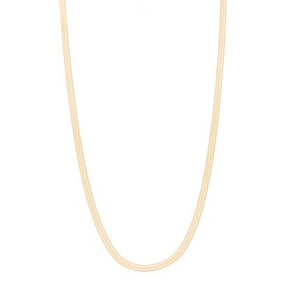 Gargantilha choker fita banhada a ouro 18k