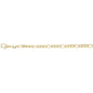 Corrente masculina 3x1 banhada a ouro 18k - Biju & Cia.