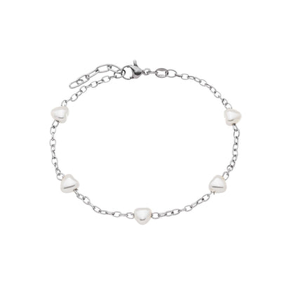 Pulseira inox banhada a ouro 18k - Biju & Cia.