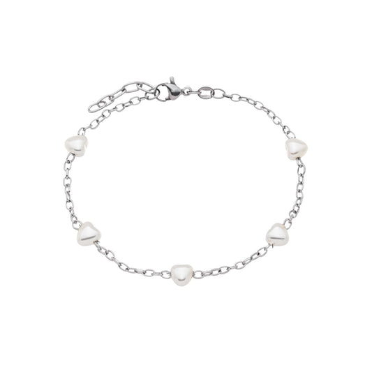 Pulseira inox banhada a ouro 18k - Biju & Cia.