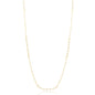 Choker com pérolas e corrente cartier banhado a ouro 18k - Biju & Cia.
