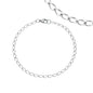 Pulseira masculina em aço inox